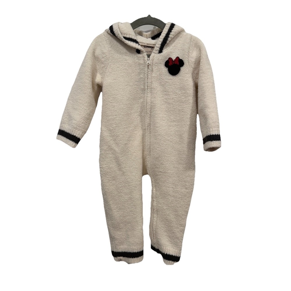 Kids Barefoot‎ Dreams CozyChic Classic Disney Infant Minnie Playsuit 6-12 Months